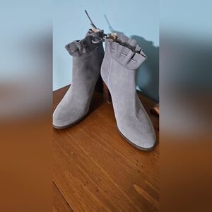 Grey booties